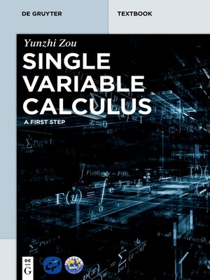cover image of Single Variable Calculus